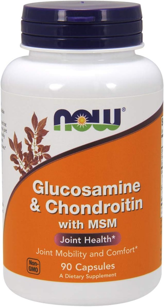 JETZT Lebensmittel Glucosamin & Chondroitin mit MSM, 90 Zähler