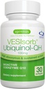 Igennus Advanced VESIsorb Ubiquinol 100mg 30 Softgels, 600% Bioverfügbarkeit, Fast-Acting Water-Soluble Coenzym Q10 Supplement für Energie & Herz, 1-Monat-Versorgung