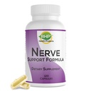 Nerve Support Formel für die Ernährungsunterstützung von Neuropathie. Relief von Nerve Aches, Schmerz und Unglück. B-Komplex mit Folsäure. 120 Kapseln