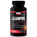 FORCE FACTOR LeanFire Pre Workout Energy Pillen mit Grüner Tee-Extrakt und Koffein Energie zu erhöhen, Lean Muskel, Schwarz, 60 Count (Pack von 1), Paket Mai Vary