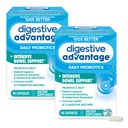 Digestive Advantage IBS Probiotics for Digestive Health & Intensive Bowel Support, für Frauen und Männer mit Verdauungsenzymen, Unterstützung für okziale Bloating & Gut Health, 96ct Capsules (2)