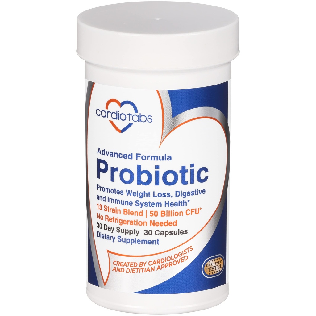 Fortgeschrittene probiotische w/ 50 Billion CFU Pro Servieren, Regal Stabil, Männer und Frauen probiotische Ergänzung zu bleiben Fit, 30 Kapseln