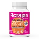 Florajen Verdauungsenzyme mit Probiotika & Präbiotika - Dreifach-Aktion Formel für Gutgesundheit, Bloating, & Gas Relief - Unterstützt Gluten & Dairy Digestion - Clean, Non-GMO - 30-Count