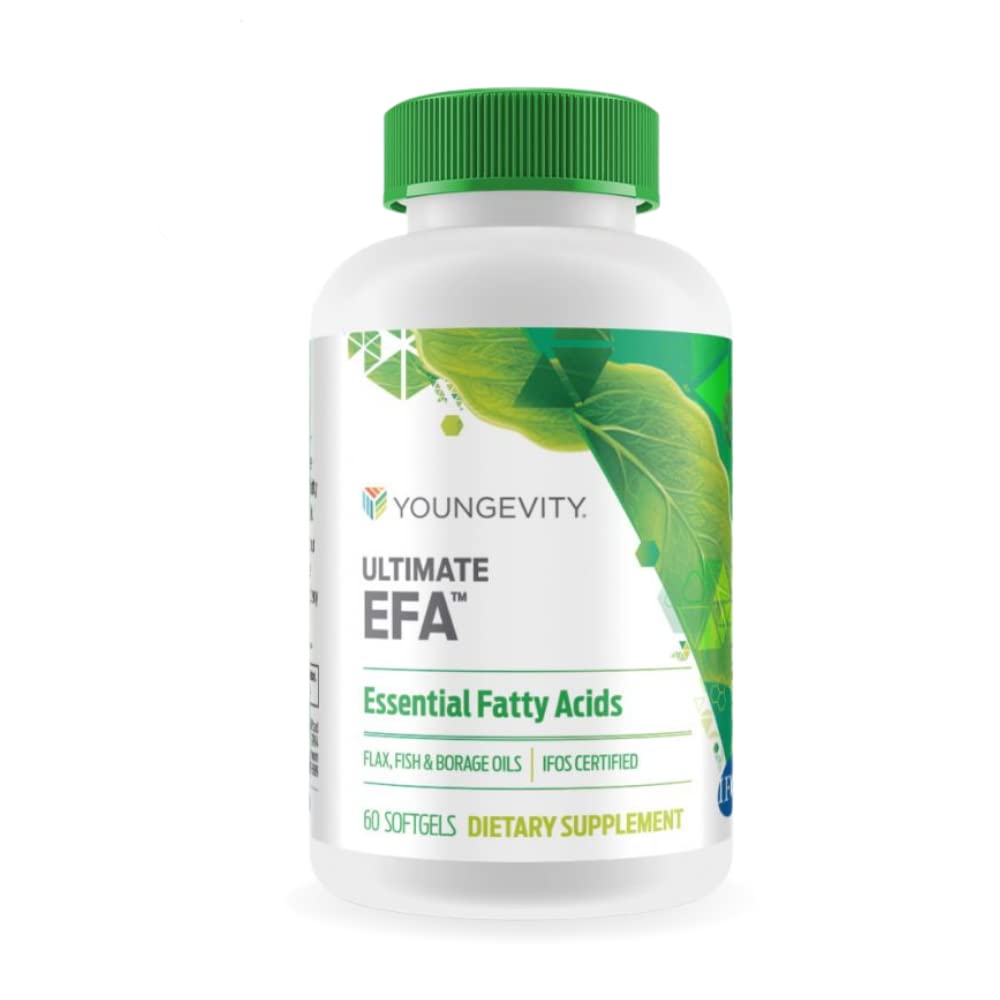Youngevity Ultimate EFATM – Omega 3, 6 & 9 Suppléments de mélange de bore, de lin et d'huiles de poisson