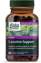 Gaia Herbs Lactation Support, Vegan Liquid Capsules, 120 Count - Lactation Supplement für stillende Mütter, unterstützt gesunden Milchfluss und verbessert Brustmilchernährung, PACKAGING MAY VARY