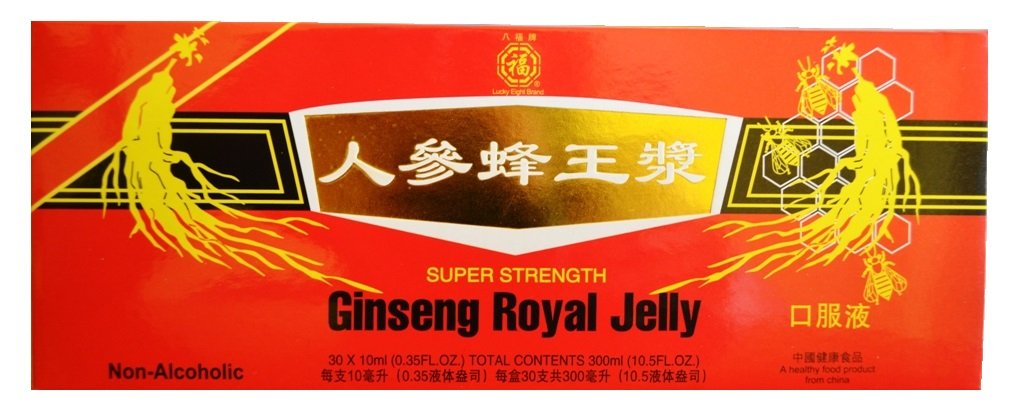 Ginseng liquide Royal Jelly Extract Honey Base (paquet de 1)