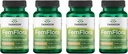 Swanson FemFlora - Feminine Probiotic Supplement Unterstützung Flora der Mund, GI Tract, und Vagina - Probiotika für Frauen mit 9 Billion CFU Per Capsule - (60 Kapseln) (4 Packung)