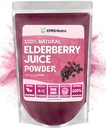 XPRS Nutra Elderberry Juice Powder - Elderberry Powder Organic Fruit Juice Mix - Pulvered Elderberries Supplement Rich in Vitamin A und C (16 oz)
