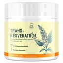 Supplément en poudre trans-résvératrol avec extrait de vin rouge, Quercetin, Pterostilbene & NAD, 4.23 OZ, 30 jours d'approvisionnement