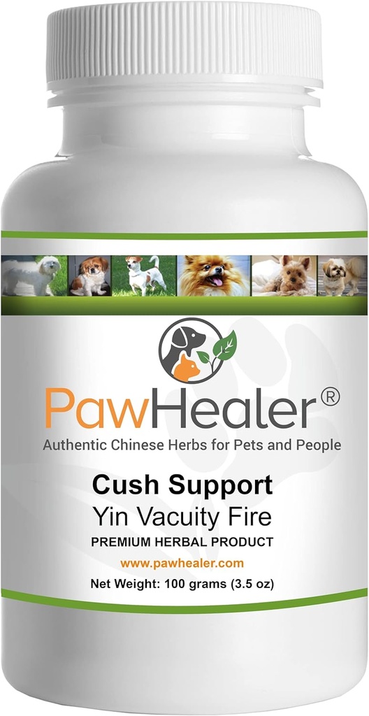 PawHealer Adrenals: Cush-Support für Yin Vacuity Fire - Herbal Remedy für Symptome von Kissen