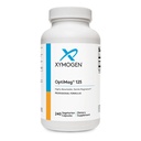XYMOGEN OptiMag 125 - Magnesium-Ergänzung mit Di-Magnesium Malat & Glycinat Lysinate Nerve, Muskel, Knochen Gesundheit + Herzgesundheit (240 Kapseln)