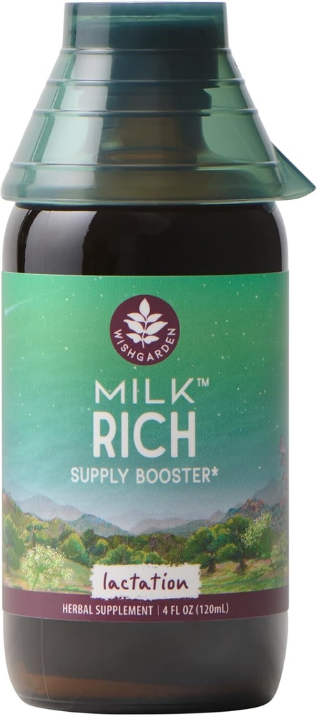 WishJarden Herbs Lait riche en chèvres Rue et Fenugreek - supplément de soutien à la lactation à base de plantes, supplément d'approvisionnement en lait maternel et supplément d'allaitement pour augmenter la qualité et la production du lait, 4oz