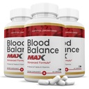 Justified Laboratories (3 Pack Blood Balance Max 1295MG Formel Ergänzung Pillen 180 Kapseln