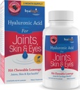 Hyalogic Hyaluronsäure Chewable Lozenge - Kautabletten für Hautpflege & Augen – Vegan, Sugar-Free und Berry Favored Hyaluronsäure Supplements (60 Count)