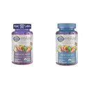 Garten des Lebens Bios Pränatale Gummis Multivitamin mit Vitamin D3, B6, B12 & Bios Herren Gummy Vitamine Multi Berry, 120 Zähler