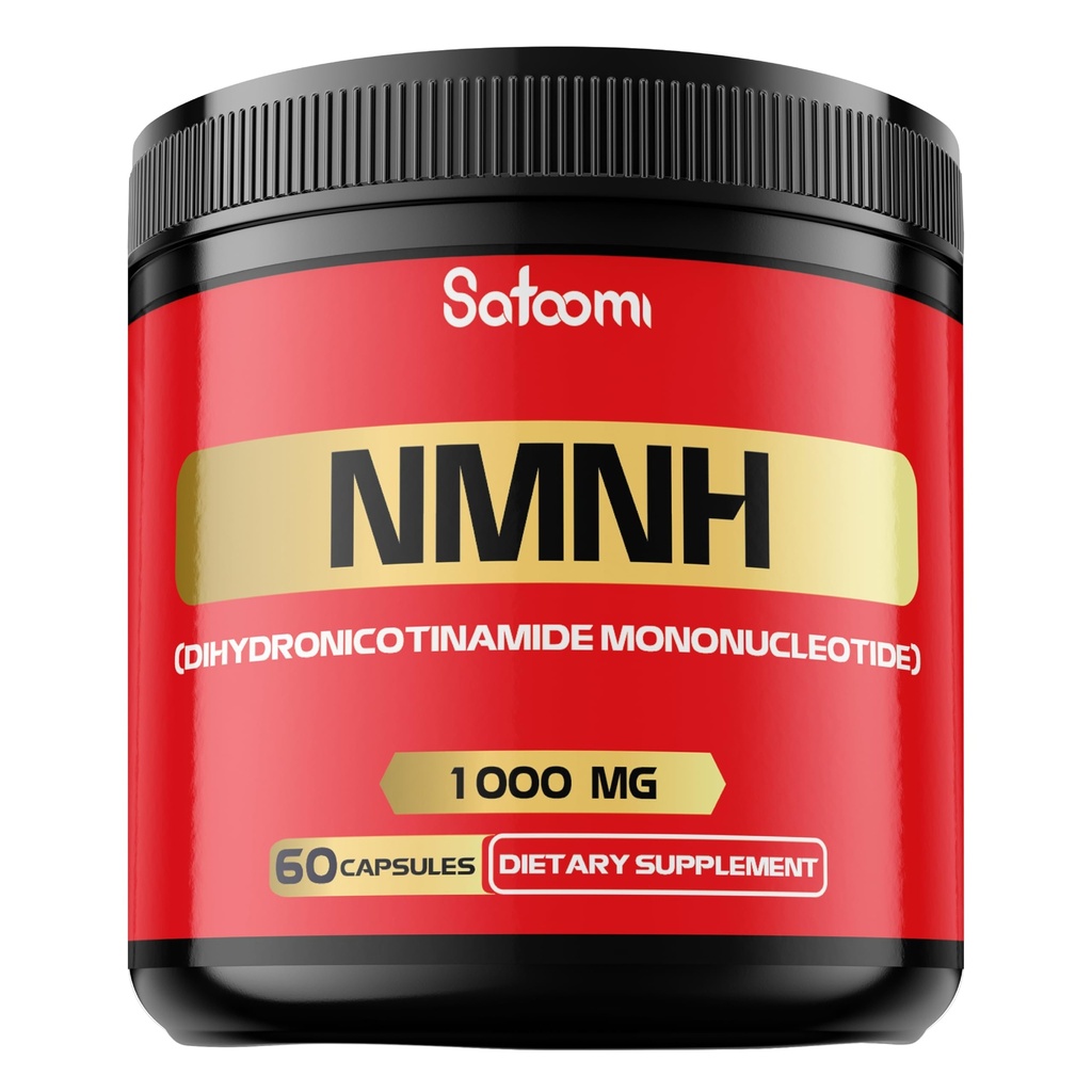 NMNH (Dihydronicotinamid Mononukleotid) -NMN Supplement Alternative - 1000mg pro Servieren NAD Ergänzung zu NAD - 60 Kapseln - 30 Tage Versorgung
