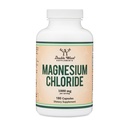 Magnesium Chloride (Cloruro De Magnesio) - 180 Kapseln, 1000 mg pro Servieren, unterstützt Verdauungs- und Knochengesundheit - Non-GMO und Gluten frei von Doppel-Holz-Ergänzungen