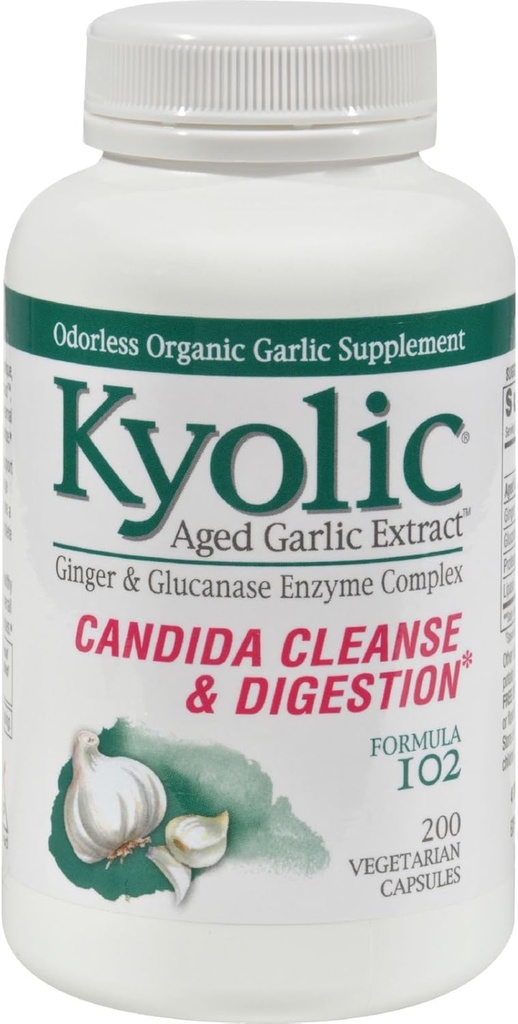 Kyolique 102 Ail W/enzyme Veg 200 Cap