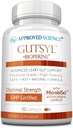 Genehmigte Science® Gutsyl - Leaky Gut Supplement - Schützen Sie GI Tract mit Aloe Vera, Marshmallow Root, Licorice und Slippery Elm - Enthält Prebiotic und BioPerine - 60 Kapseln