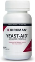 Kirkman - Yeast Aid Advanced Formula - 200 Kapseln - Unterstützt die Hefekontrolle - Immunsystemunterstützung - Allergiker