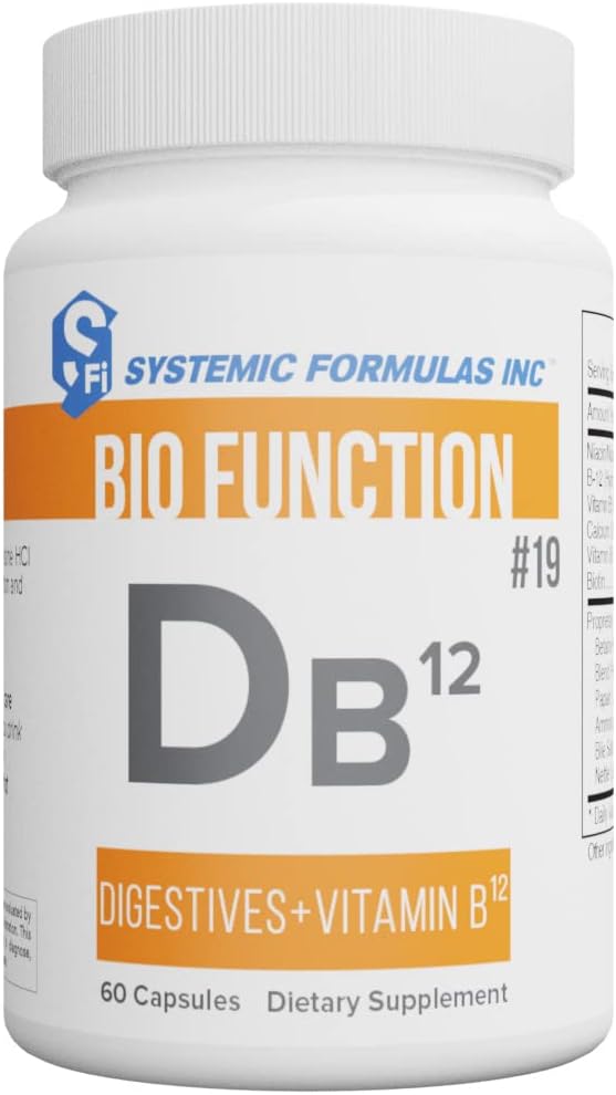 Systemische Formeln DB12 Digest VIT. B12 - Digestives + Vitamin B12. B12 Formel mit verbesserter B12 Absorption.