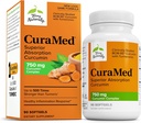 Terry Natürlich CuraMed 750mg - Antioxidante Ergänzung für Gehirn & Herz-Gesundheit Unterstützung - Nahrungsergänzung mit hochkarätigem Curcumin-Komplex - Nieren, Leber & Immun-Gesundheitsunterstützung - 90 Softgels