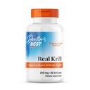 Ärzte BEST Real Krill, Antarktis Krill (Superba2), unterstützt Herz- und Hirngesundheit, Non-GMO, Gluten Free 60 Softgels