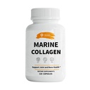 SIRUNES Marine Collagen Peptides, 120 Kapseln - Fisch Collagen Ergänzungen für Frauen, groß für Haare, Haut, Nägel, Gelenke & Knochen - Made in USA