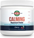 KAL Calmant poudre de magnésium - supplément de magnésium saveur cerise - haute absorption, soutien de relaxation, pas de sucre ajouté, végétalien, sans gluten, fait sans soja - 40 portions, 9 oz