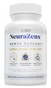 Zen Nährstoffe NeuraZenX Nerve Support & Peripheral Neuropathie Support Supplement mit 1200mg Alpha Lipoic Acid (ALA), Benfotiamin, L-Carnitin und Turmeric