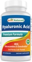 Meilleur Acid Hyaluronique Naturals 100 mg 120 Capsules - Soutenir les articulations saines et la peau jeune (859375002702)
