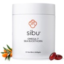sibu Sea Buckthorn Omega-7 Softgels Starter Kit (60ct, 30 Day Supply) – Ergänzung für gesunde Haut, Haar, Nägel und Trockenheit