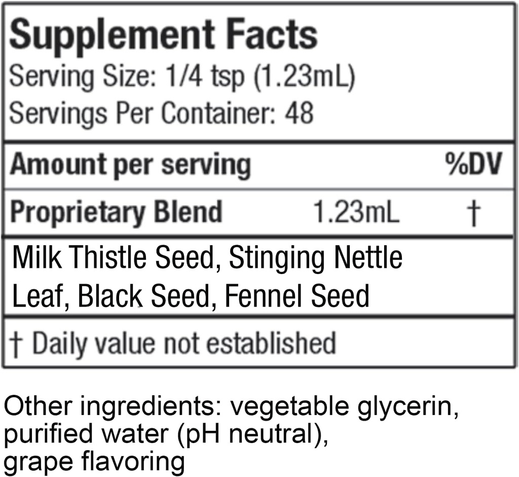 Laity Mama Lady Leche Supplément d'allaitement – 2oz Teinture Allaitement Soutien pour augmenter l'offre de lait – suppléments de lait à base de plantes avec chardon de lait, graines noires