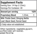Milky Mama Lady Leche Lactation Supplement – 2oz Tinktur Stillen Unterstützung zur Erhöhung der Milchversorgung – Kräutermilchversorgung Ergänzungen mit Milchdistel, Schwarzer Seed