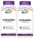 21st Century Acidophilus Probiotic Blend Capsules, 150-Count (Pack von 2)