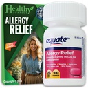 Healthy Surplus® Vital Volumes Tipps Card & Equate Allergy Relief Diphenhydramine HCL, 25 mg 100 Tabletten Bundle
