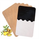 100 Packs Ingwer Pad für Pain Ginger Pad Kräuter Ginger Patches Chinesische Natur Blutzirkulation Pads für Knee Cervical Vertebra Joint
