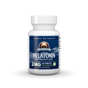 Source Naturals Melatonine, aide à promouvoir le sommeil*, 2 mg - 60 comprimés libérés dans le temps
