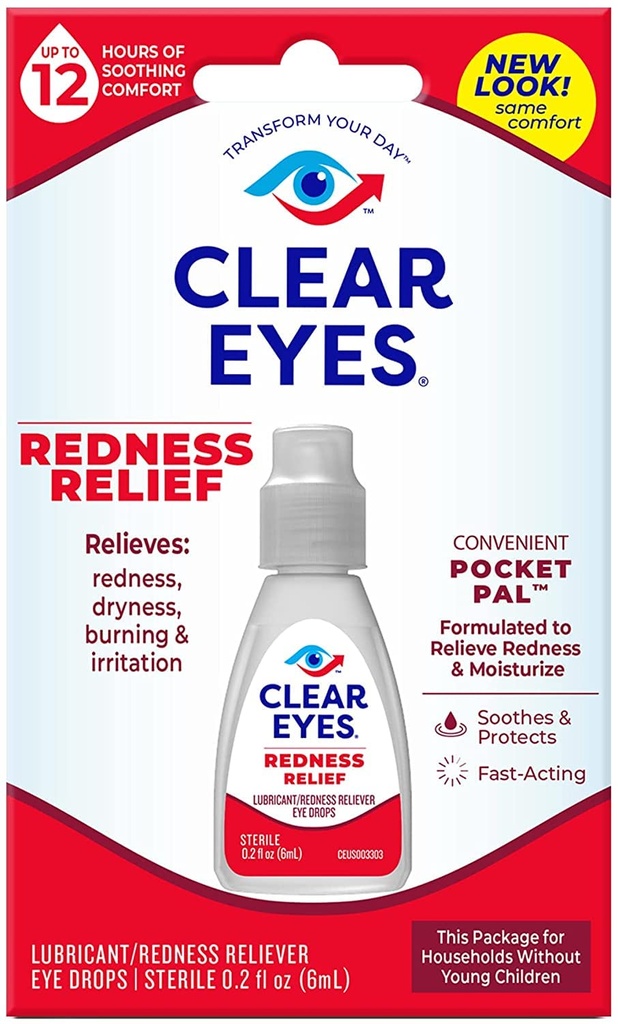 Klare Augen Redness 12hr Relief Augentropfen - 0.2oz