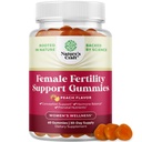 Fertilitätsgummis für Frauen versuchen, Conceive - Yummy Gummy Fertility Supplement für Frauen mit Myo-Inositol Folic Acid & Vitex Chasteberry - Vegan Non-GMO & Gluten Free - Juicy Peach (30 Servierungen)
