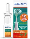 Zicam Intense Sinus Relief No-Drip Nasal Liquide Spray avec Refroidissement Mentol & Eucalyptus, 0.5 Ounce (Pack de 1)