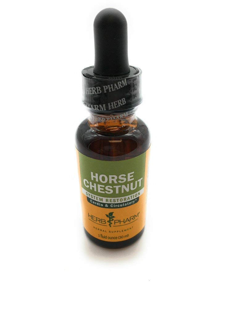 Kräuter Pharm Flüssigextrakt für gesunde Venen und Zirkulation, Rosskastanie, 1 Fl Oz