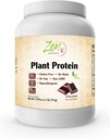 Zen Supplements - Pflanzenprotein-Chocolate 510G 1.1LB -Powder - 23 Gramm Protein Pro Servieren -Vegan, Low Net Carbs, Non Dairy, Glutenfrei, Lactosefrei, Ohne Zucker Hinzugefügt, Soy Free, Kosher, Non-GMO