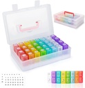 Pill Organisateur mensuel 2 fois par jour, 30 jours Pill Organisateur 2 fois par jour, Pill Boxes et Organisateur 2 fois par jour avec cas de voyage, Pill Box Am Pm Mois Pill Box Organisateur avec 32 Compartiments quotidiens