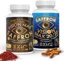 EXIR Augen Vitamine Ergänzungen, Set von 2 - Unterstützt Retina Macular, 120 Kapseln