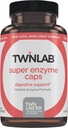 Twinlab Super Enzyme Caps - Constipation Supplement with Digestive Enzymes - 50 Capsules