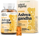 Wild & Organic Ashwagandha Gummies 2000mg - Mood Support Supplement w/Ashwagandha Root Extra Strength - Natural Calm Supplements Gummies - 60 Vegan, Non-GMO-Schuhe