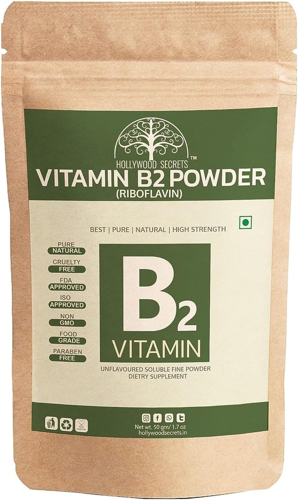 TNA Vitamine B2 Riboflavine en poudre 50gm