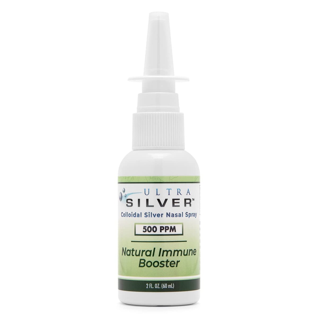 Ultra Silver ® Spray colloïdal argent nasal (500 PPM)
