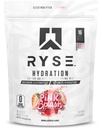 RYSE Hydration Elektrolyt Pulver Getränke Mix Packets - Pink Splash - Sugar-Free Full Spectrum Elektrolyte mit essentiellen Vitaminen, Taurine und Choline für Rehydration - 16 Serviersticks